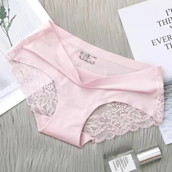 Ice Silk Lace Seamless Panty - Image 7