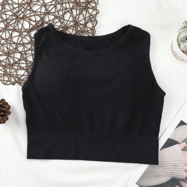 No-Wire Yoga Tank Top Ssexy Vest and Beautiful Sports Bra - Image 8