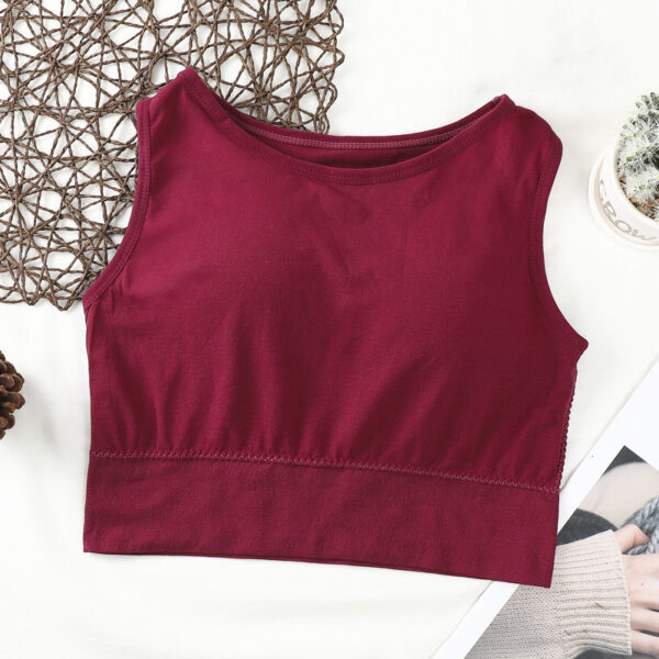 No-Wire Yoga Tank Top Ssexy Vest and Beautiful Sports Bra - Image 6