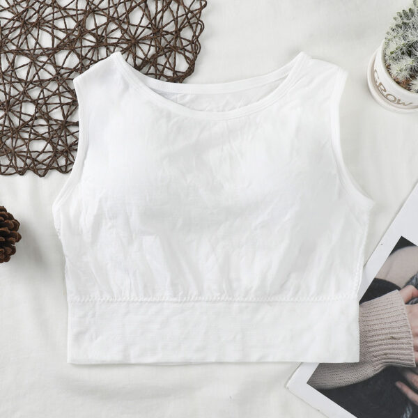No-Wire Yoga Tank Top Ssexy Vest and Beautiful Sports Bra - Image 2