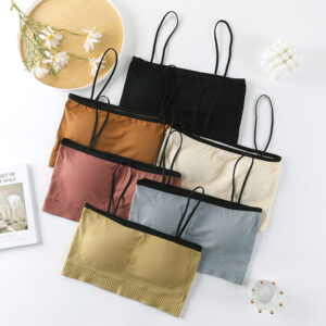 One Line Tube Top Duel Tone Wrap Chest Bra