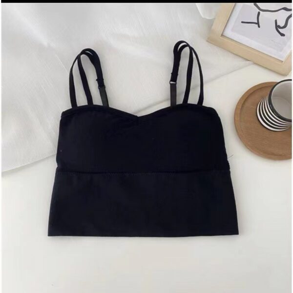 All Season Suspender Tube Top Outer Wear Vest Bra - Image 2