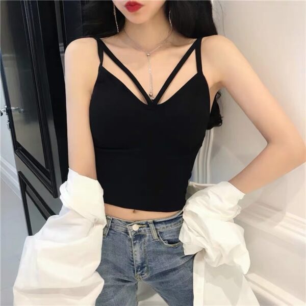 New Suspenders Vest with Chest Pad Beautiful Back Bra - Image 2