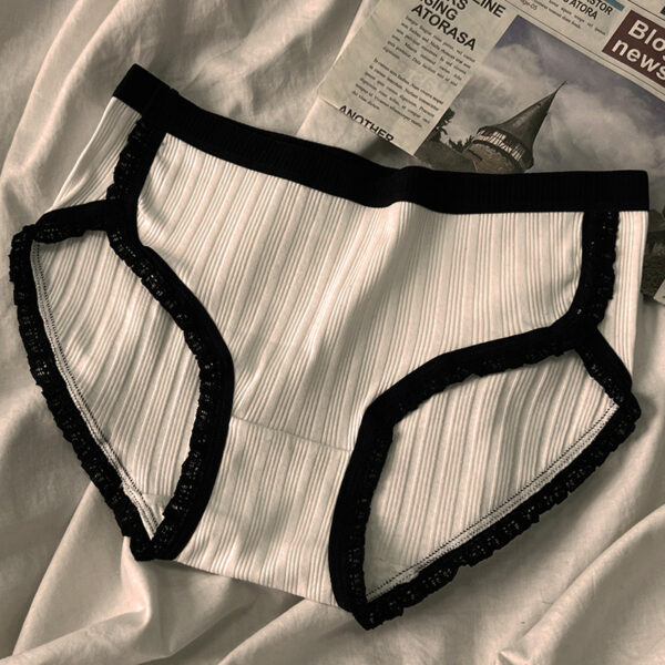 Pure Cotton Mid-Waist Comfortable Panty - Image 2