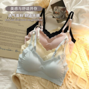 Back Hook Ice Silk Seamless Bra