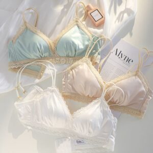 Moon-Soon Fancy Style Thin Bra Panty Set