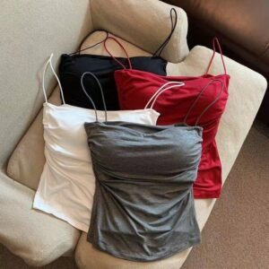 Thin Shoulder Strap Top Slim Inner Wear