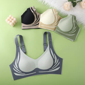 Back Hook Anti Sagging Double Layer Adjustable Strap Bra