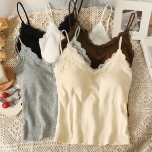 Cotton Lace Designer Seamless Top