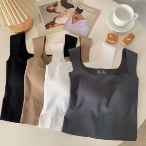 Ice Silk Wide Shoulder Strap Small vest